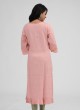 Light Pink Color Linen Fabric Kurti